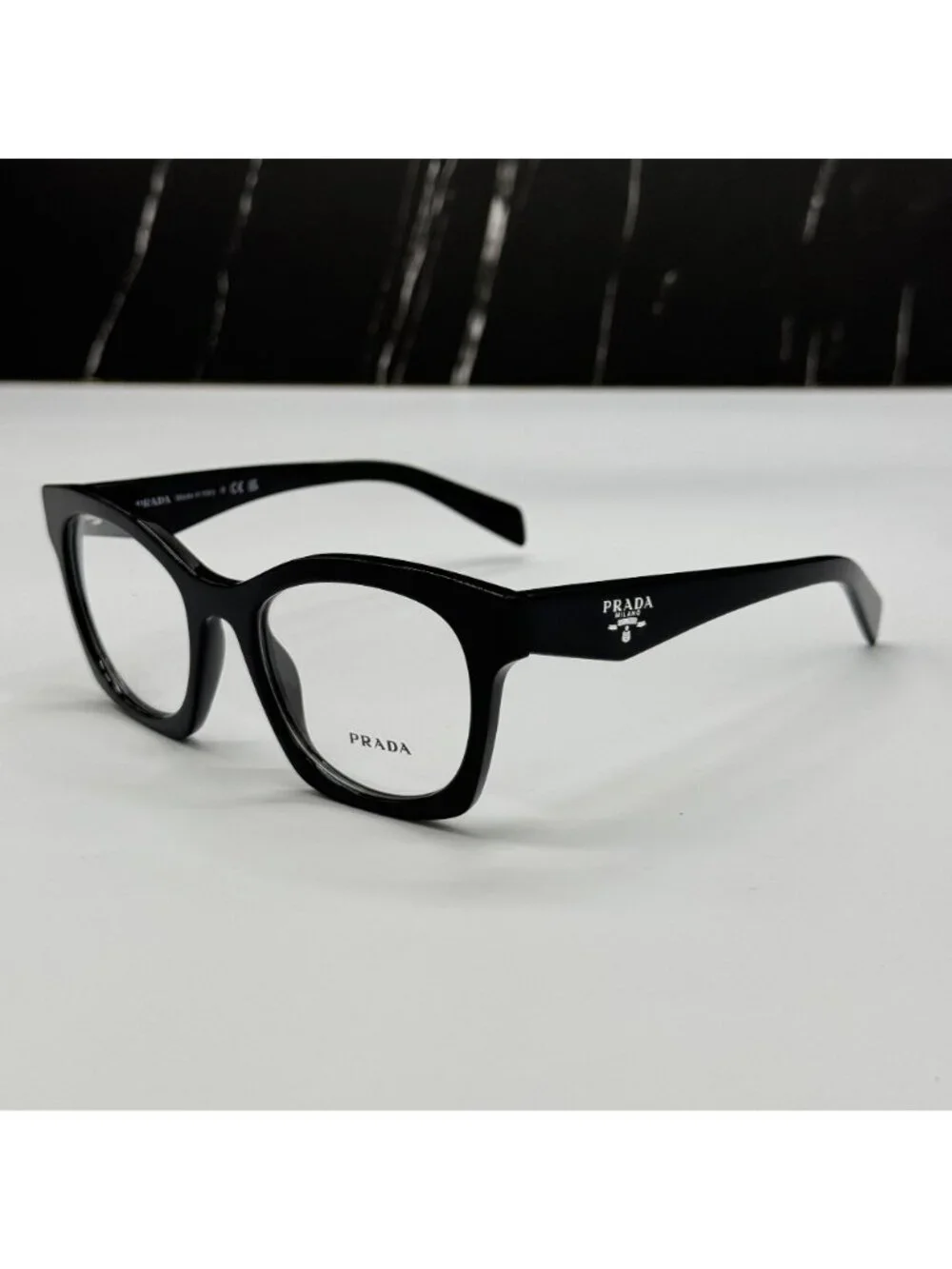 NWT Prada PRA05V 16K1O1 Black Eyeglasses Prada PR A05V